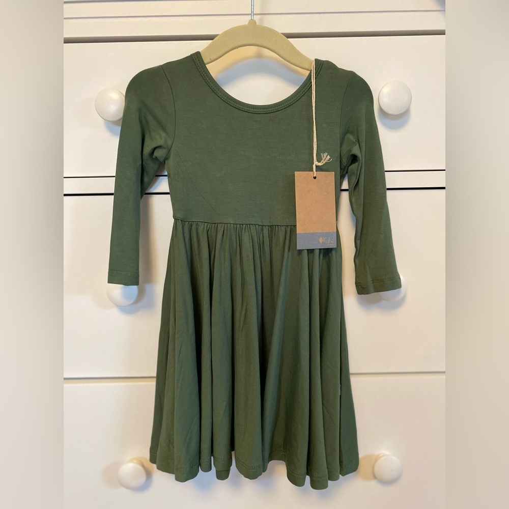 Kyte Baby Twirl Dress in Hunter size 12-18 months